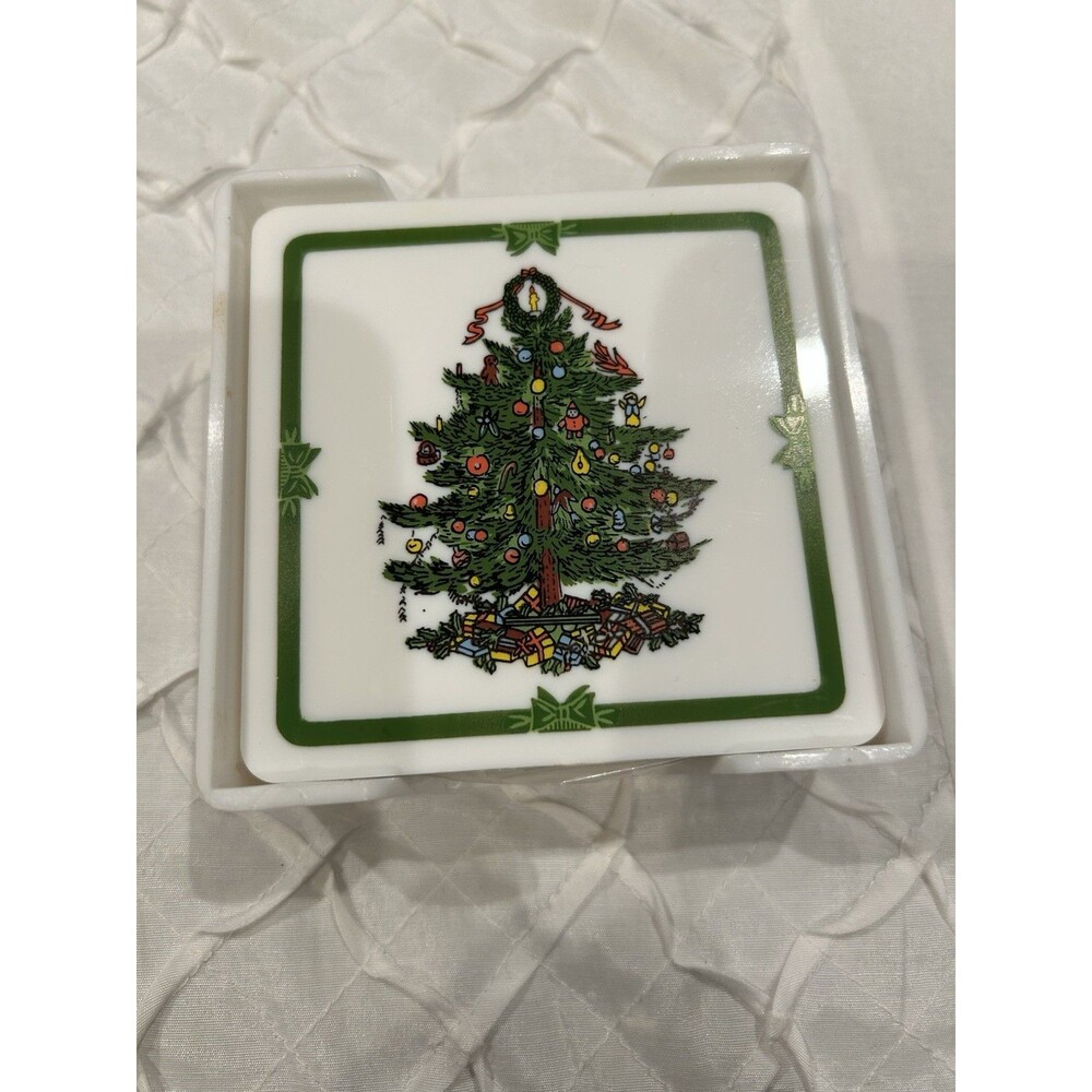 Christmas Coaster Set In Box Of 6
